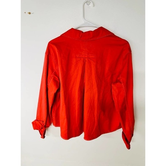 anthropologie chino coral swing jacket - Picture 5 of 5